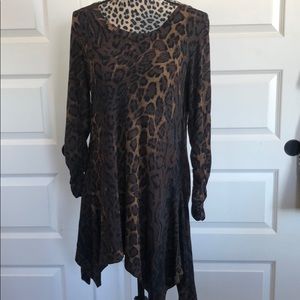 Adorable animal print tunic!